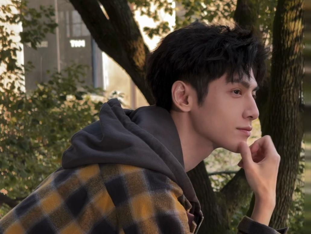 罗云熙超绝侧脸