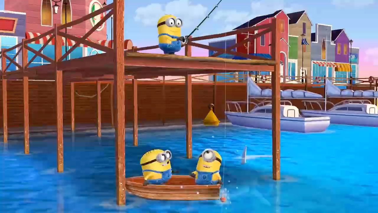 活动作品小黄人迷你电影卑鄙的我动画搞笑片段