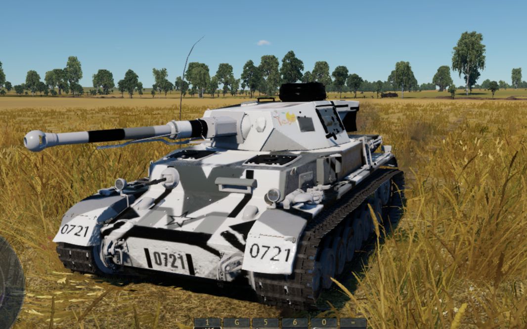 【战争雷霆 war thunder】绫地宁宁自定义涂装 四号坦克f2_哔哩哔哩