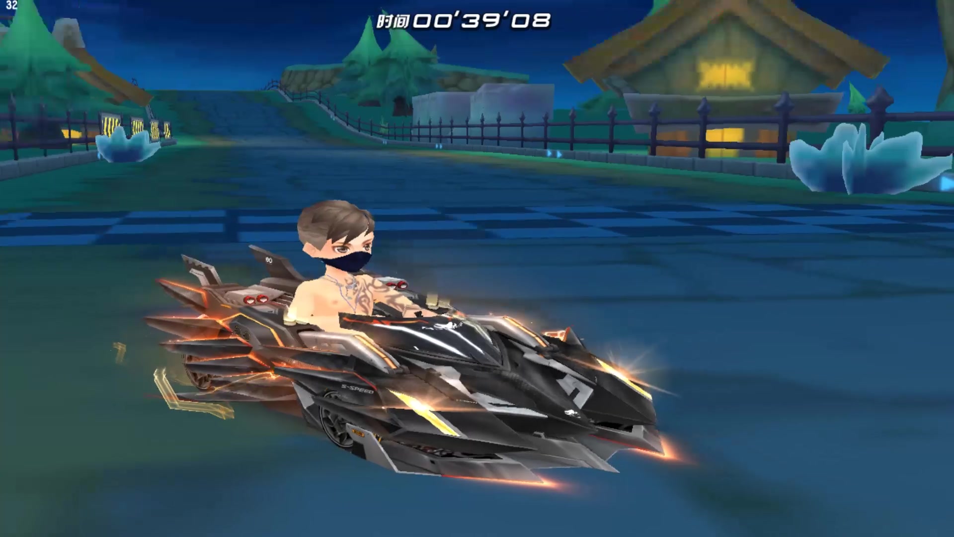 qq飞车新车"黑曼巴"这特效堪比t3_哔哩哔哩 (゜-゜)つロ 干杯~-bili