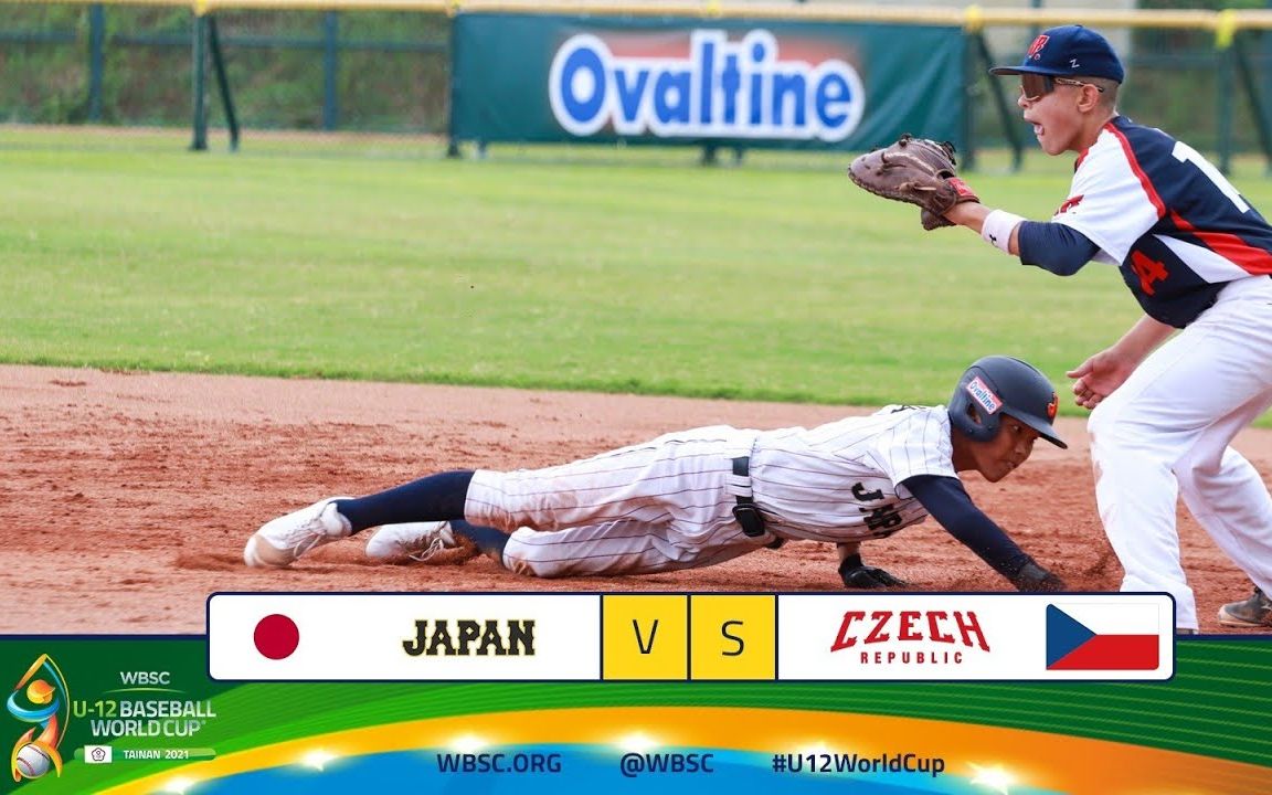 Highlights Czechia vs Japan WBSC U12 Baseball World Cup哔哩哔哩bilibili