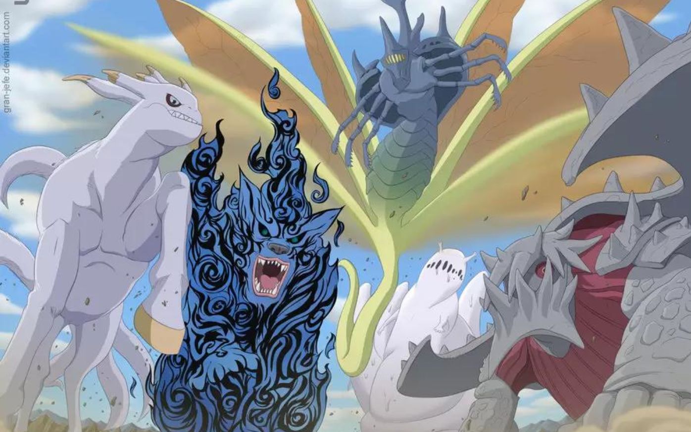 火影忍者所有尾兽锦集