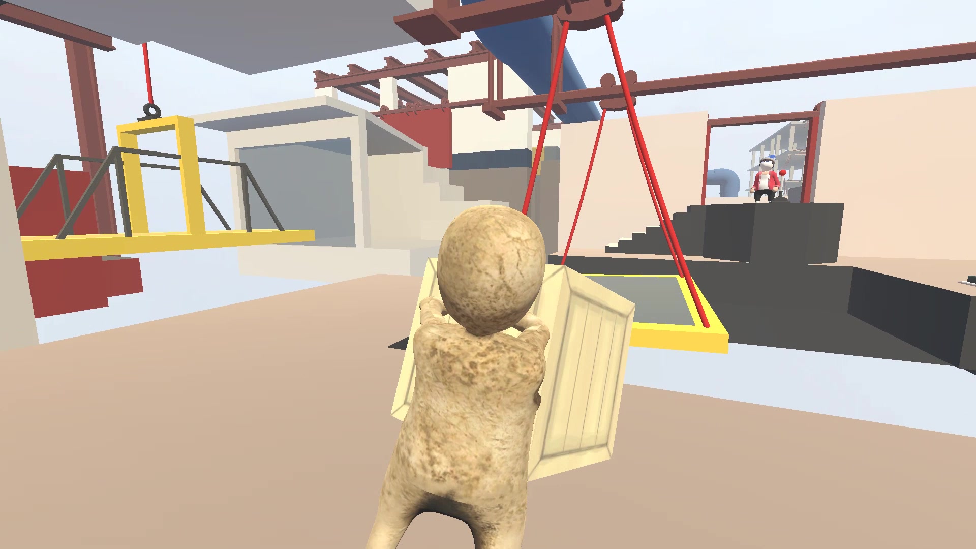 【晓影】试玩一下沙雕的人类一败涂地,超搞笑!