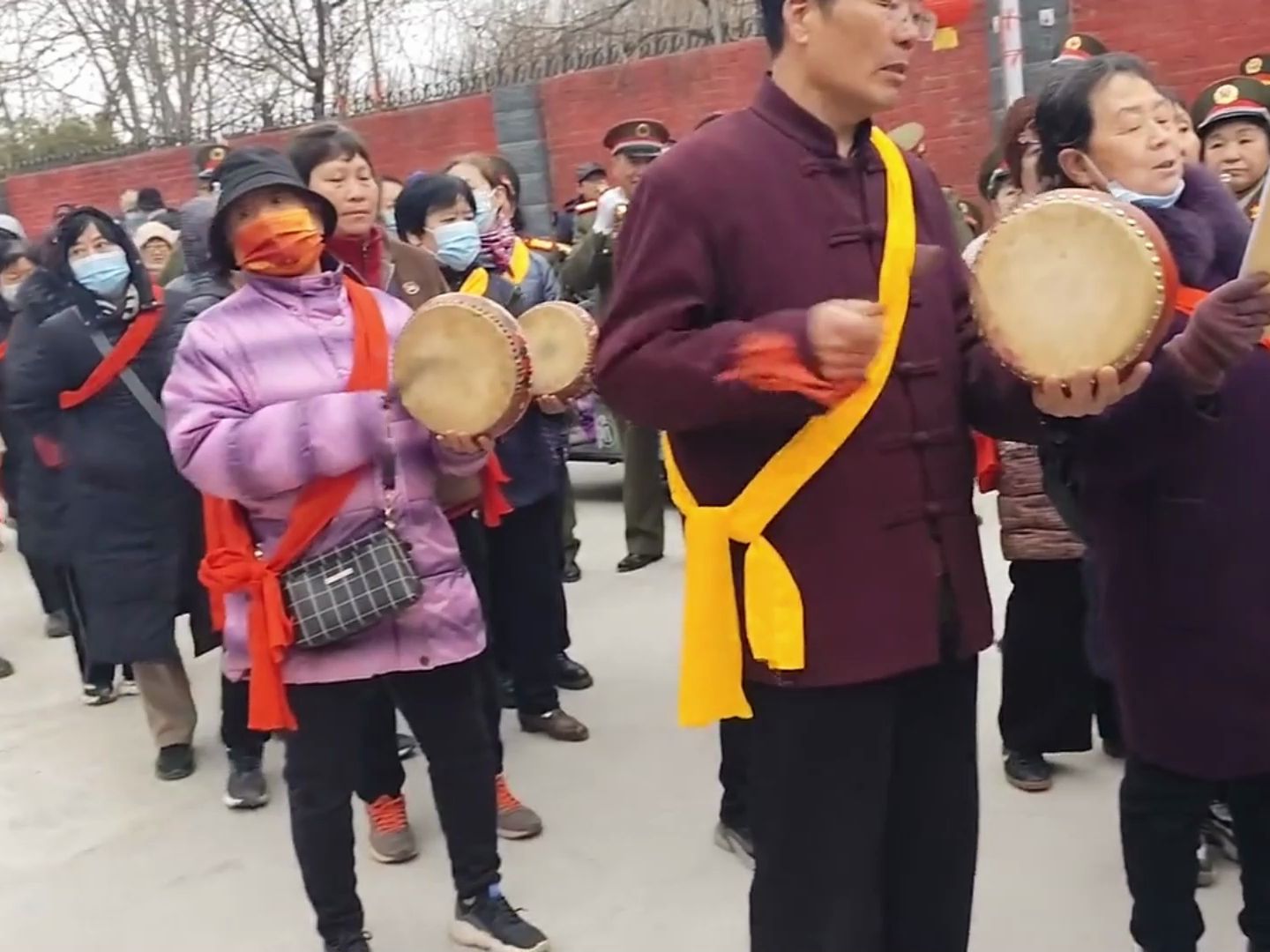 [图]西三庄社火大庙，祭祖求神佛仪式