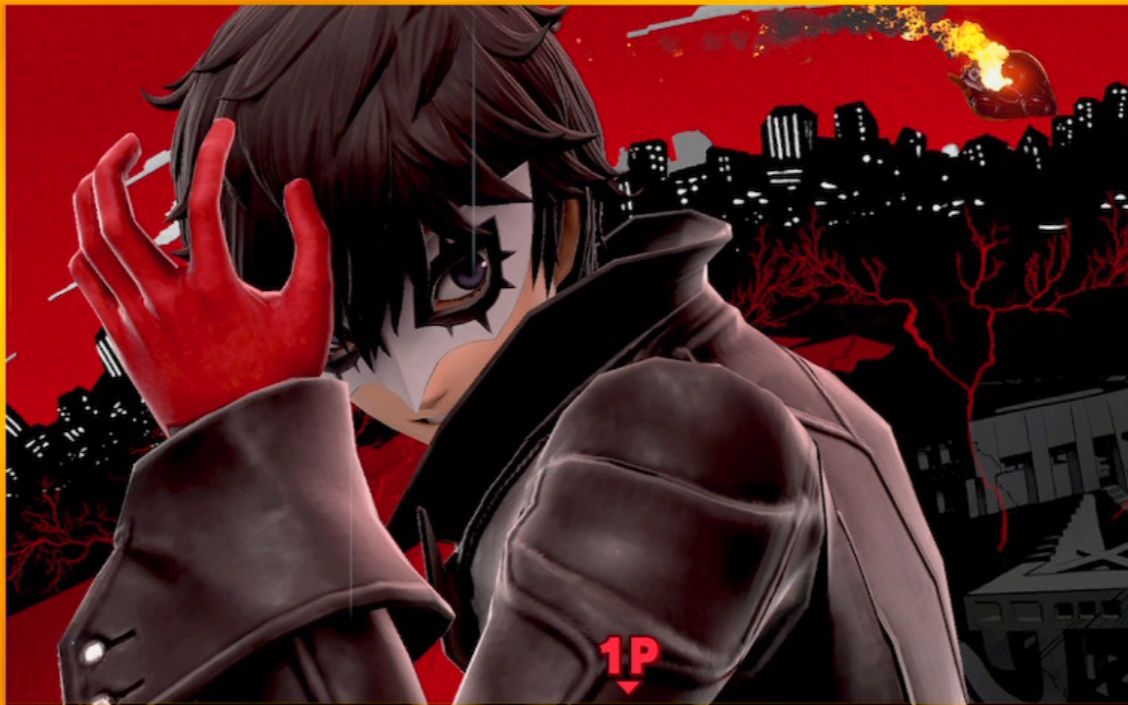 【明星大乱斗】女神异闻录joker全皮肤 大招 个人路线.初体验_哔哩哔