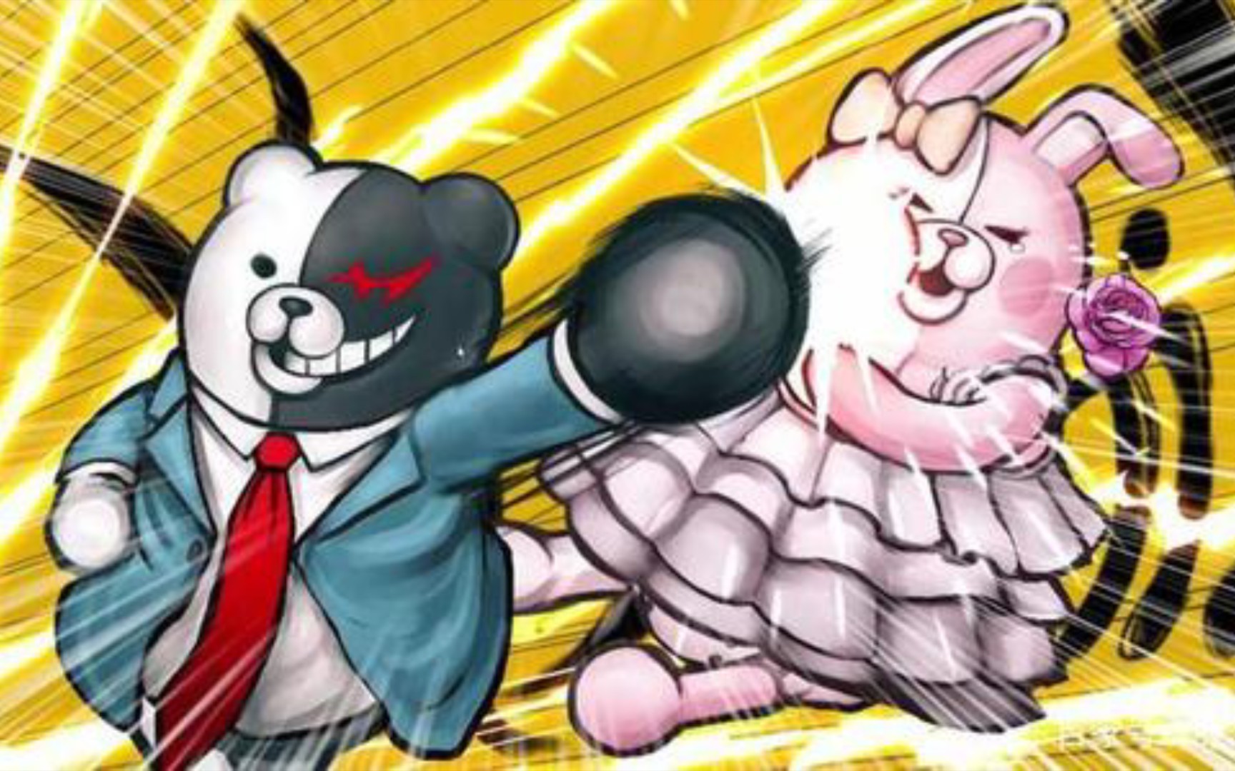 网络天才猜黑白熊和兔兔美