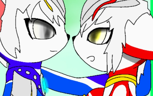 【奥特曼/兽绘/furry】超人阿光壁咚了梦喵(整活)