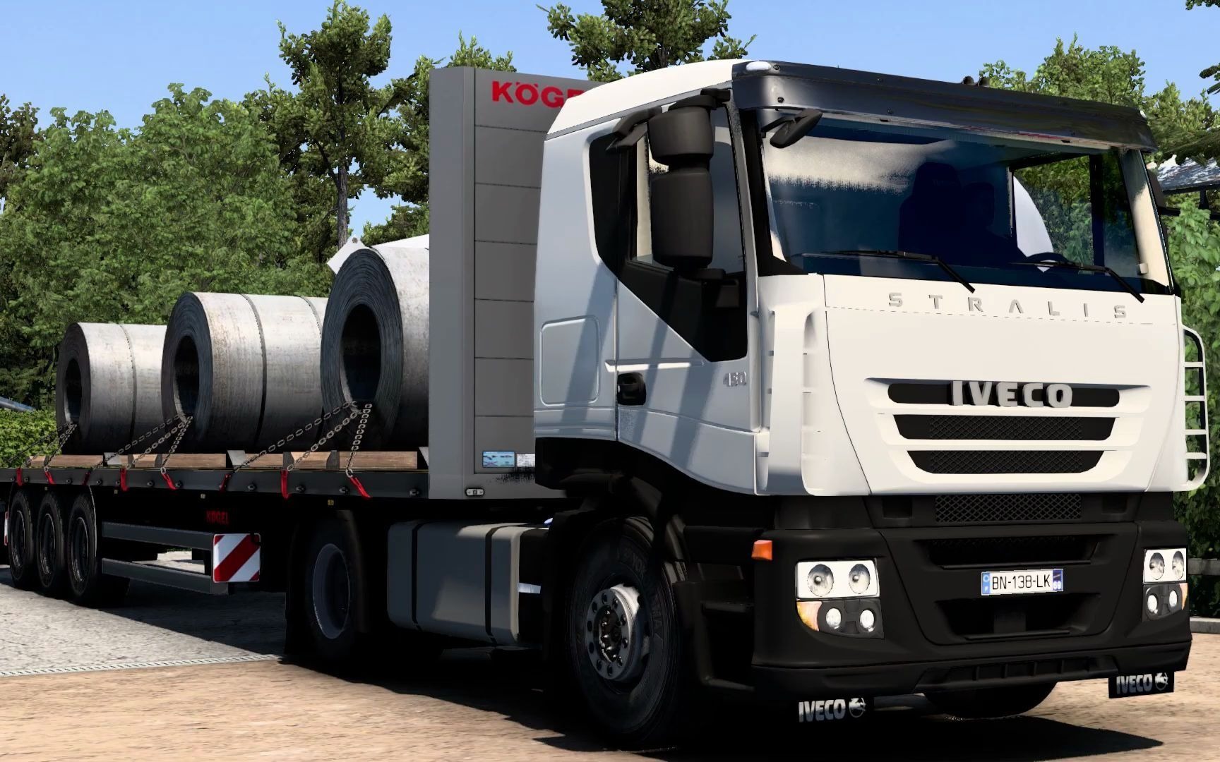 欧卡2mod:依维柯车头 iveco stralis v1.2.1 ets2 mod 1.40