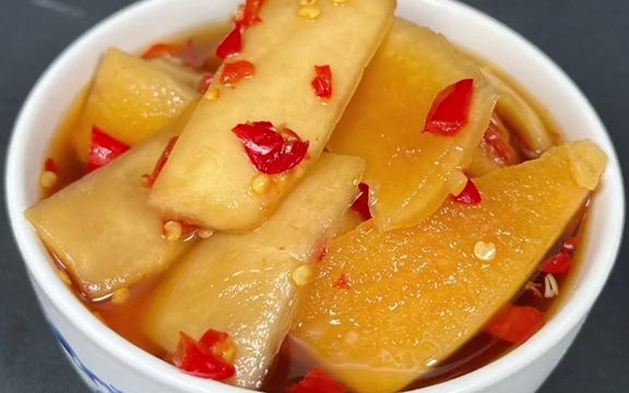 开胃萝卜皮,酸酸甜甜,超多人喜欢