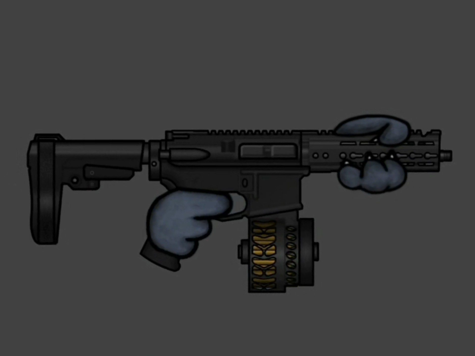 ar15枪械动画练习