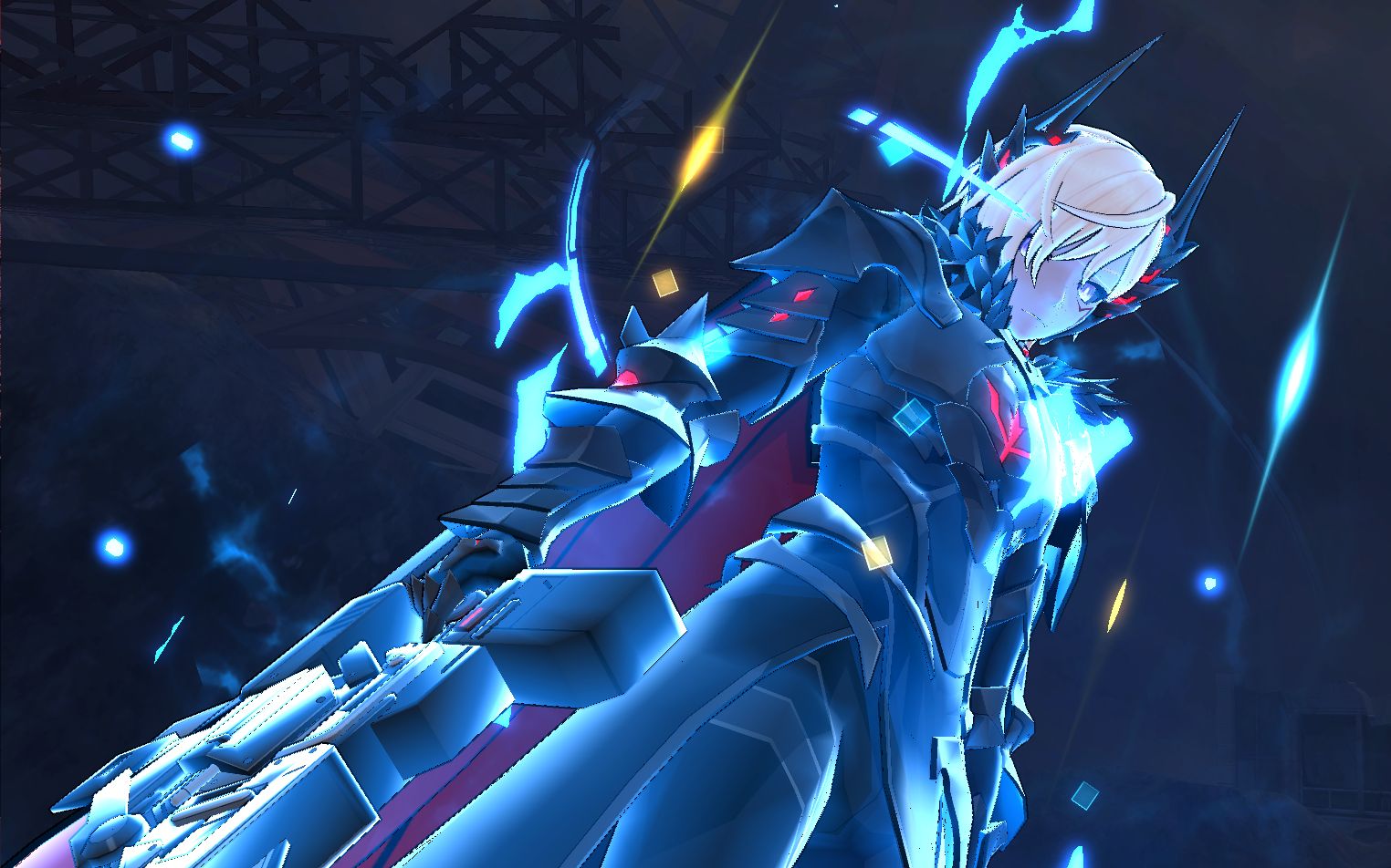 【soulworker韩服】魔王套枪哥特效,语音展示