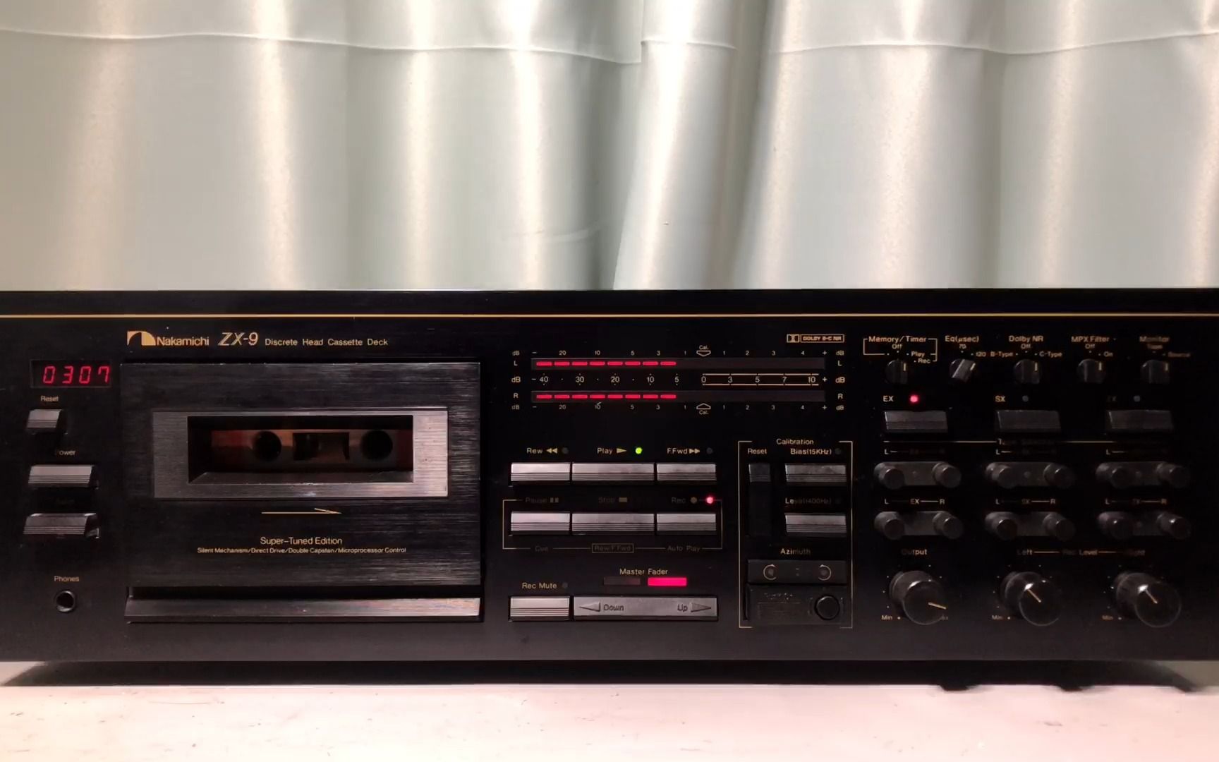 中道神器zx-9三磁头卡座试音 love will keep us alive(eagles)