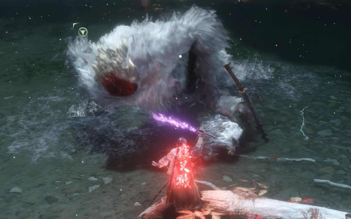 只狼103版本狮子猿巴流剑法是无敌的