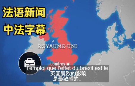 [中法字幕]每日法语听力 RoyaumeUni : les premiers effets du Brexit ARTE哔哩哔哩bilibili