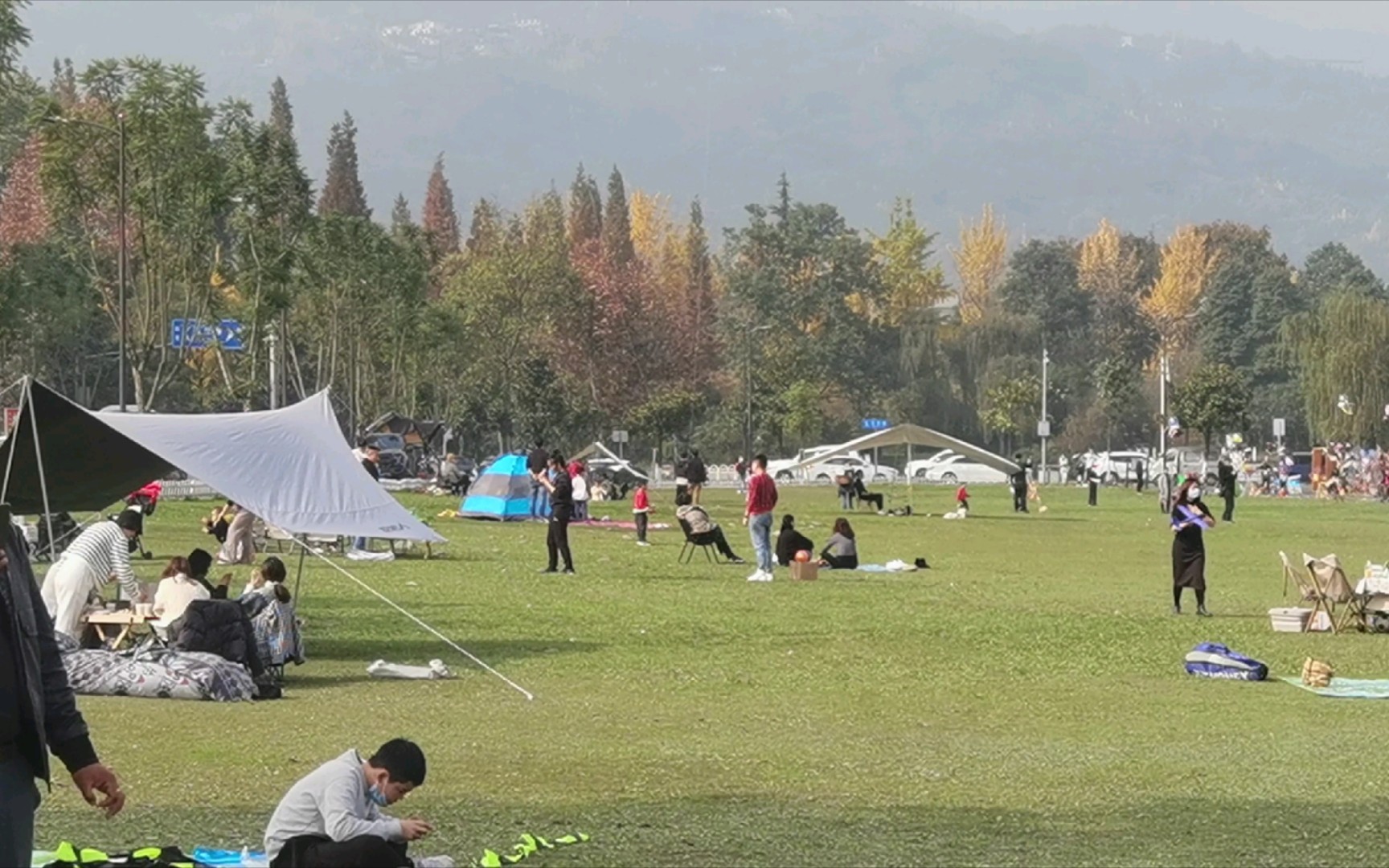 这里是都江堰市壹街区|在这个特殊时期难得的户外休闲哔哩哔哩bilibili