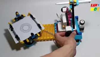 【岚的MOC】SPIKE画画机器人