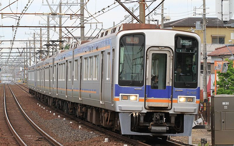 火车前方展望——【日本铁路】南海高野线:从难波站到极乐桥站