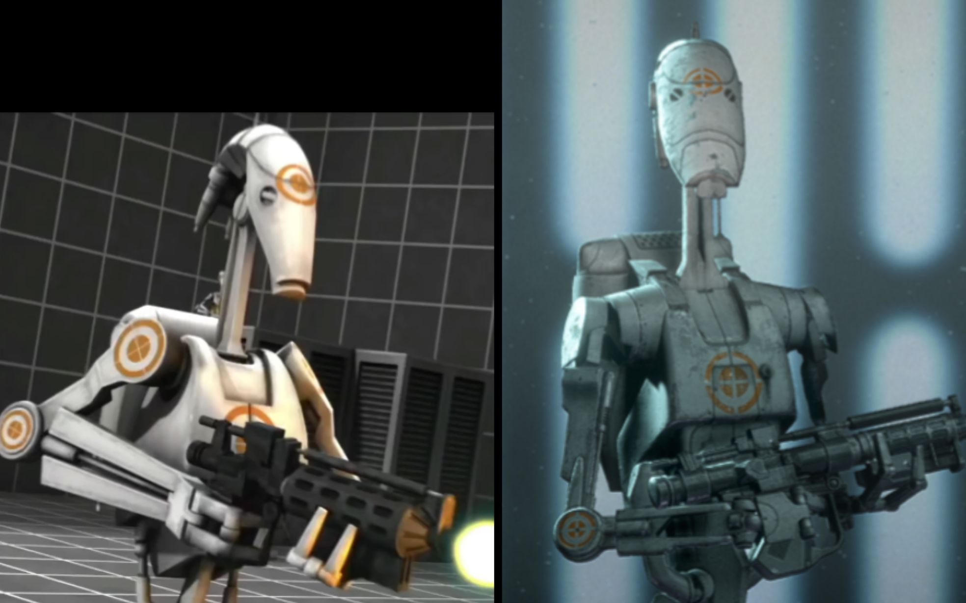 星球大战前线2b1训练战斗机器人