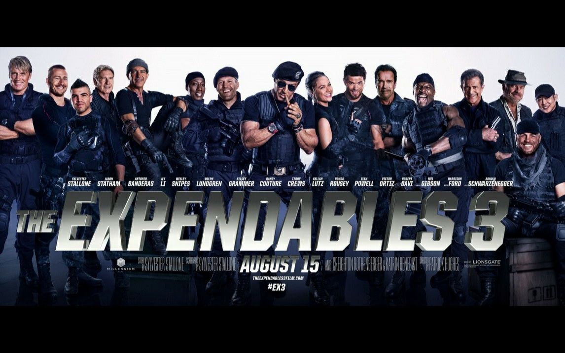 [图]《THE EXPENDABLES 3》TRAILERS 《敢死队 3》预告片集 2014