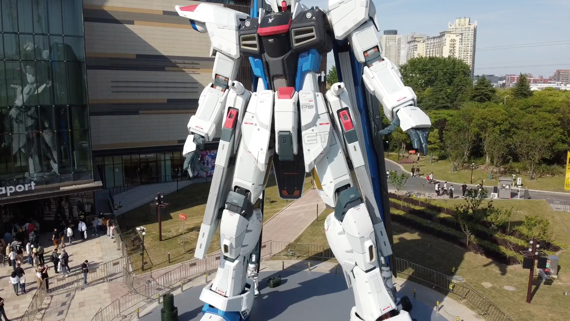 freedom gundam 上海 金桥 自由高达