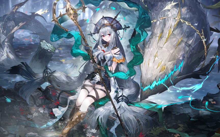 「明日方舟」浊心斯卡蒂"升华"2分钟纯享!带你体验全新的蒂蒂!