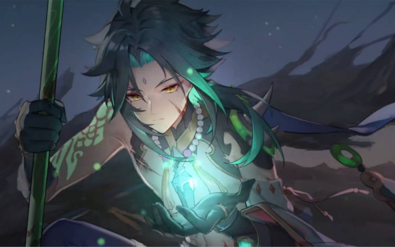 自存不喜勿进魈配音演员kinsen直播部分录屏