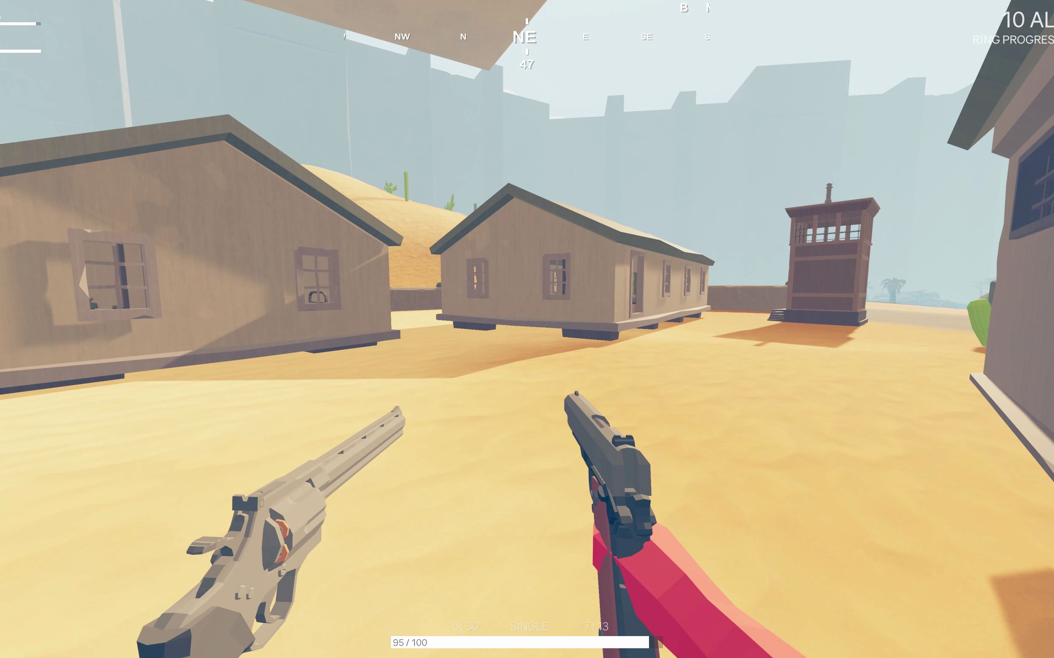 全面吃鸡模拟器 双枪老太婆?你这是双枪老黄瓜!