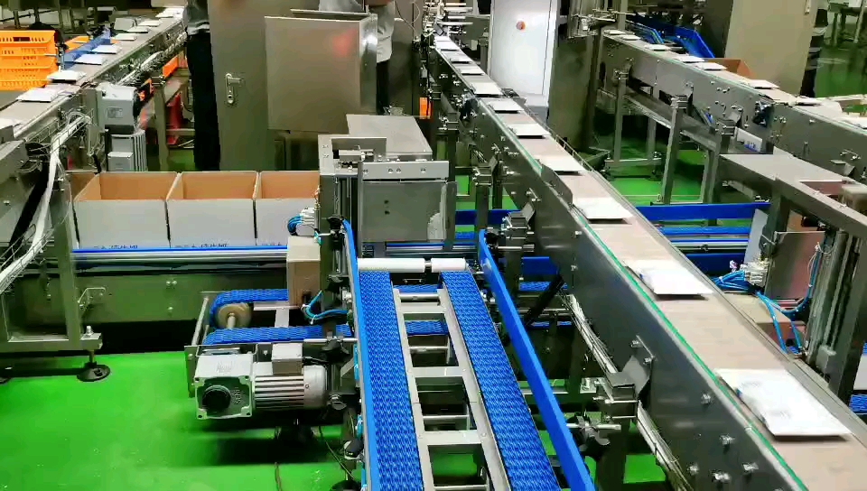 机器人牛奶自动装箱 包装自动化生产线 机器人自动抓取 并联机器人