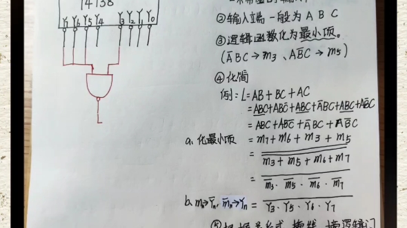 一张图学会儿74138译码器