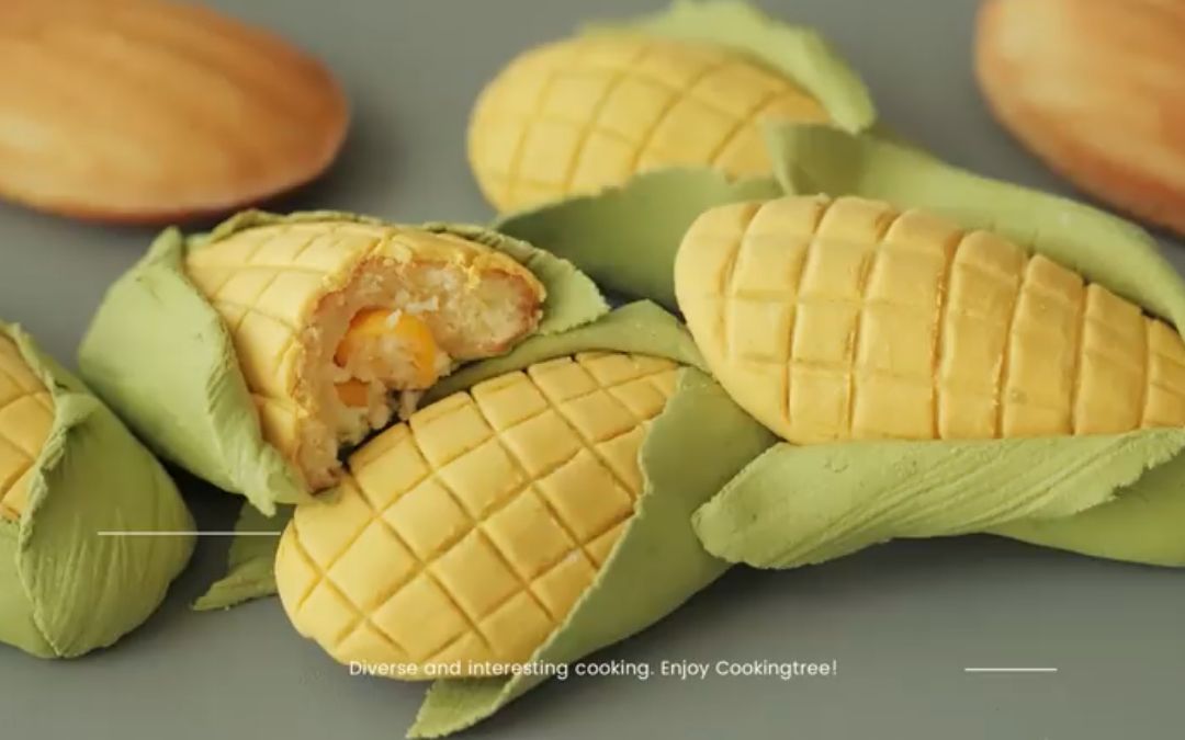 [图]【甜食】【搬运】【Cooking tree】Corn Madeleine Recipe