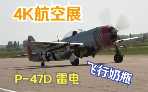 Download Video: 【航空展】【4K】二战美国单发战斗机 共和 Republic P-47D 雷电 Thunderbolt Nellie B号 “飞行奶瓶”这飞机绝对比你想象的要大