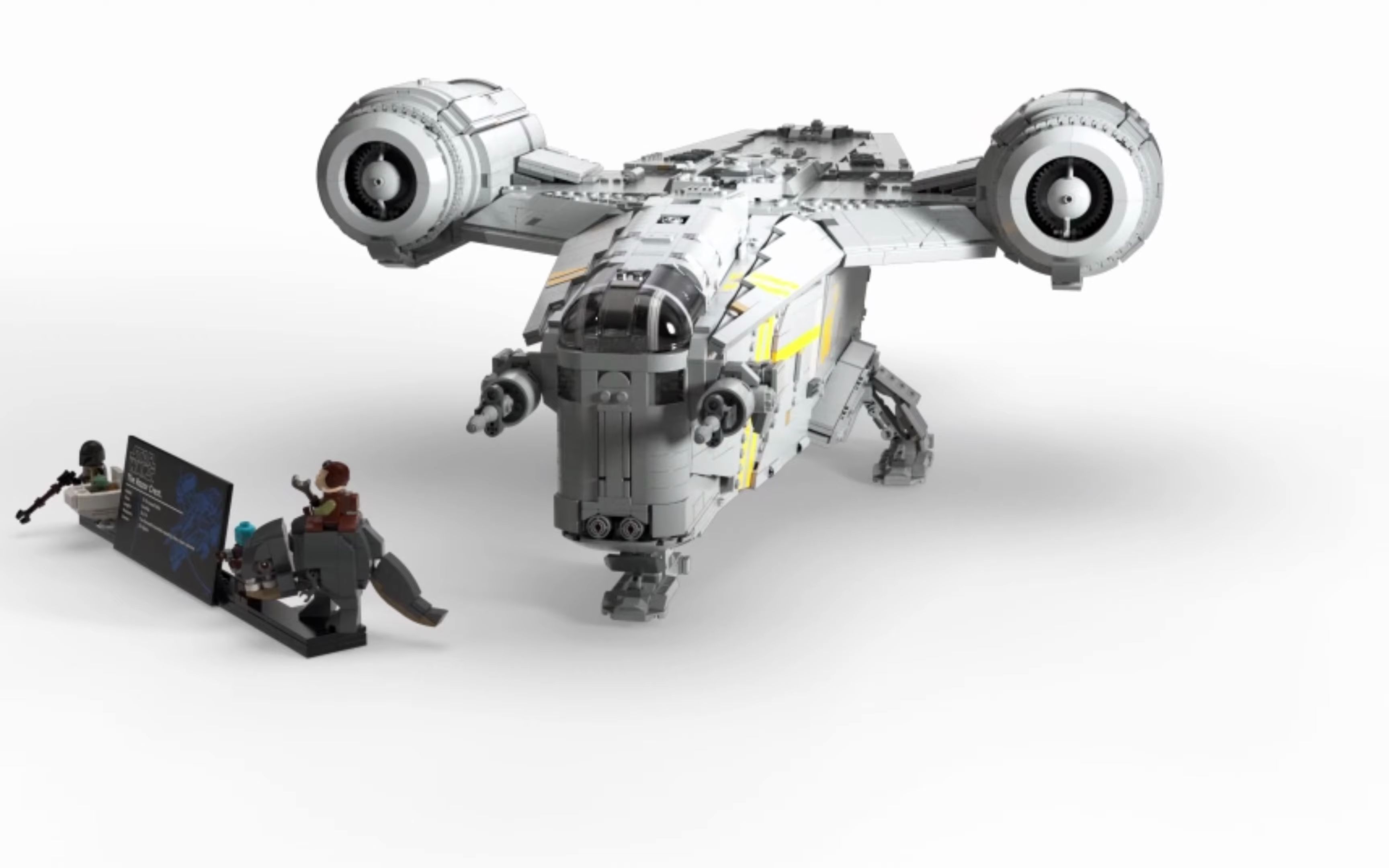 乐高75331星球大战系列ucs收藏家级剃刀冠号!