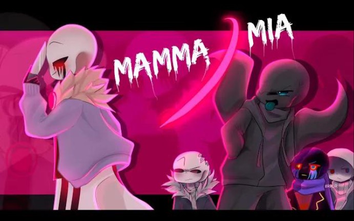 mamma mia /meme [bad guys sans]