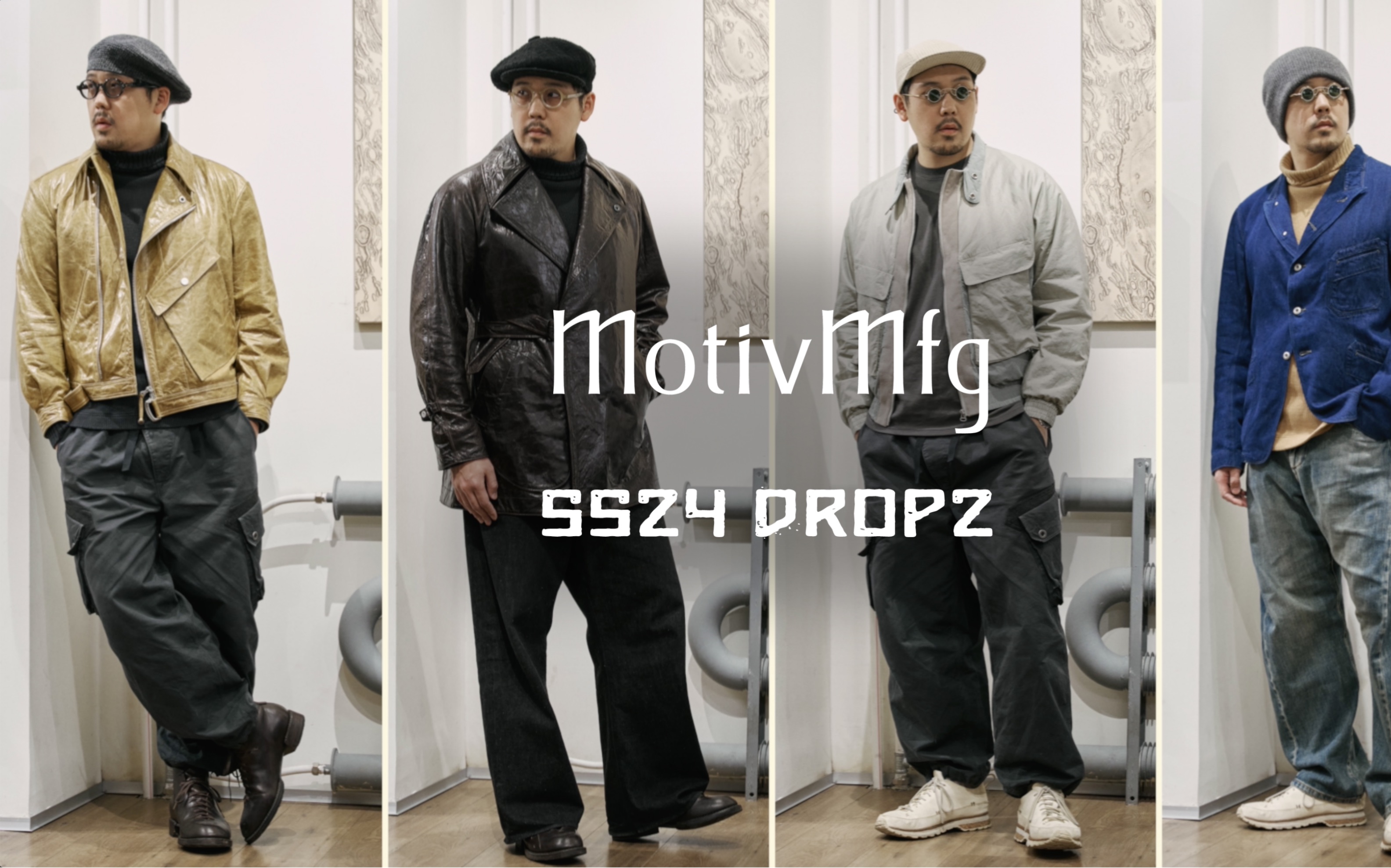 【MotivMfg】SS24 Drop2 轧光羊皮系列 + 鹈鹕夹克哔哩哔哩bilibili