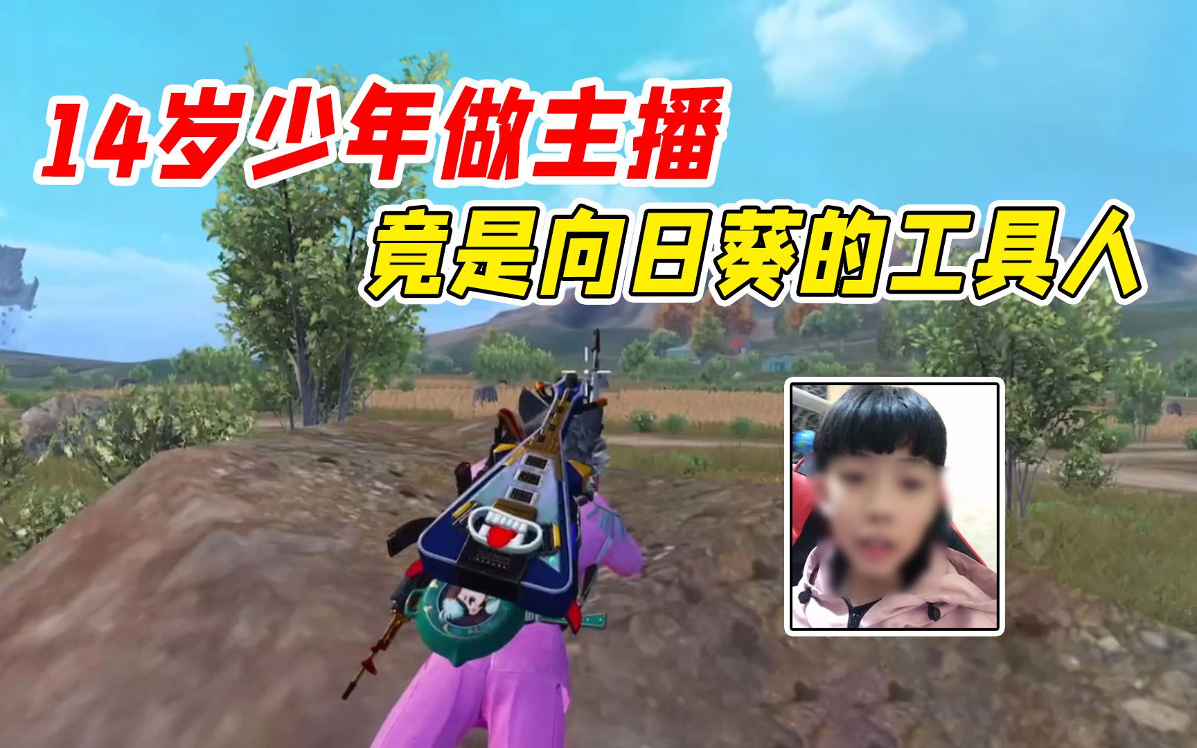 007号解密14岁少年做游戏主播其实就是向日葵的工具人
