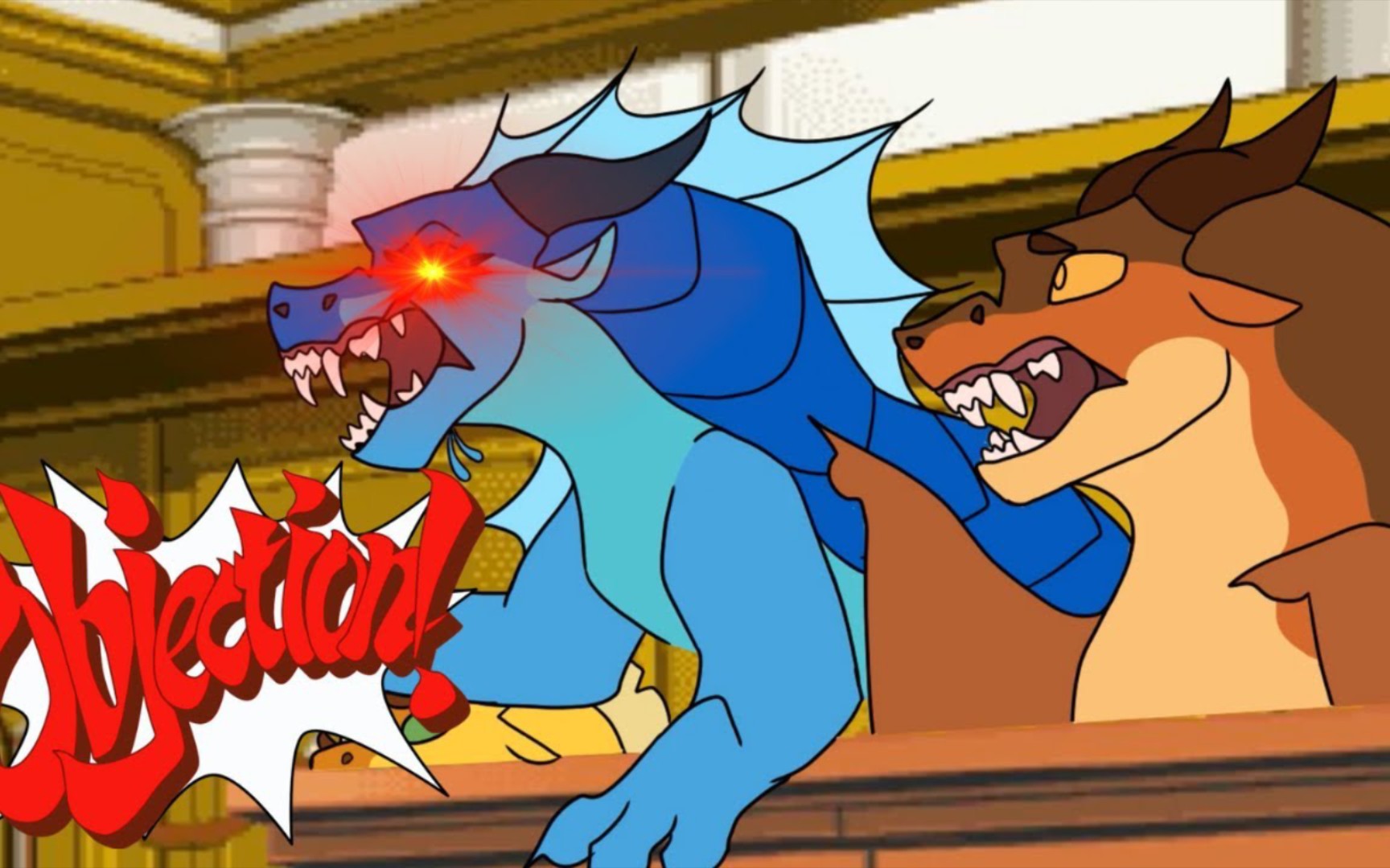 【火翼飞龙】obgection! i animation meme i wings of fire dod