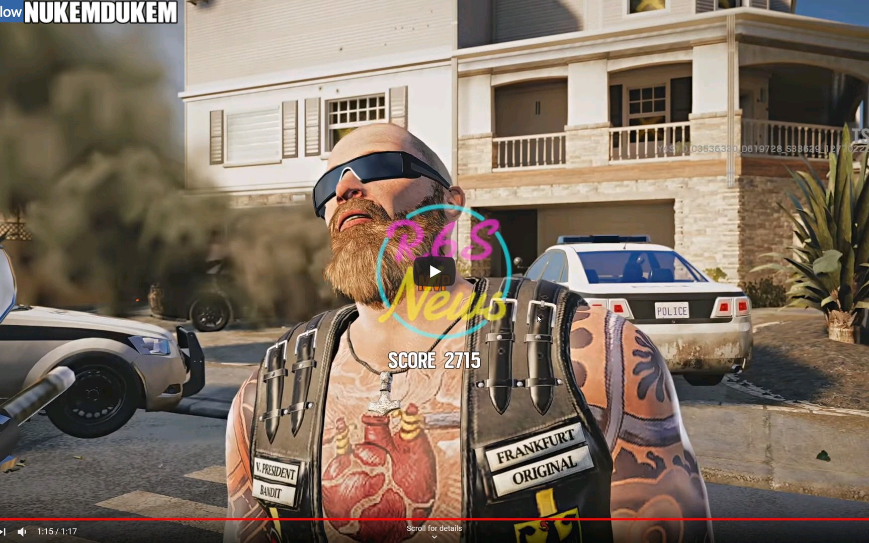 【彩虹六号】bandit邦迪菁英皮肤特写曝光