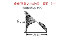 难倒百分之99小学生题目系列 超难挑战小学数学难题 3 求三角形面积 哔哩哔哩 つロ干杯 Bilibili