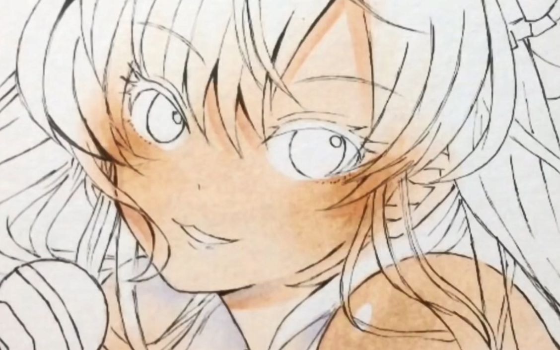 【马克笔手绘】肤色教程~超详细原速_哔哩哔哩_bilibili