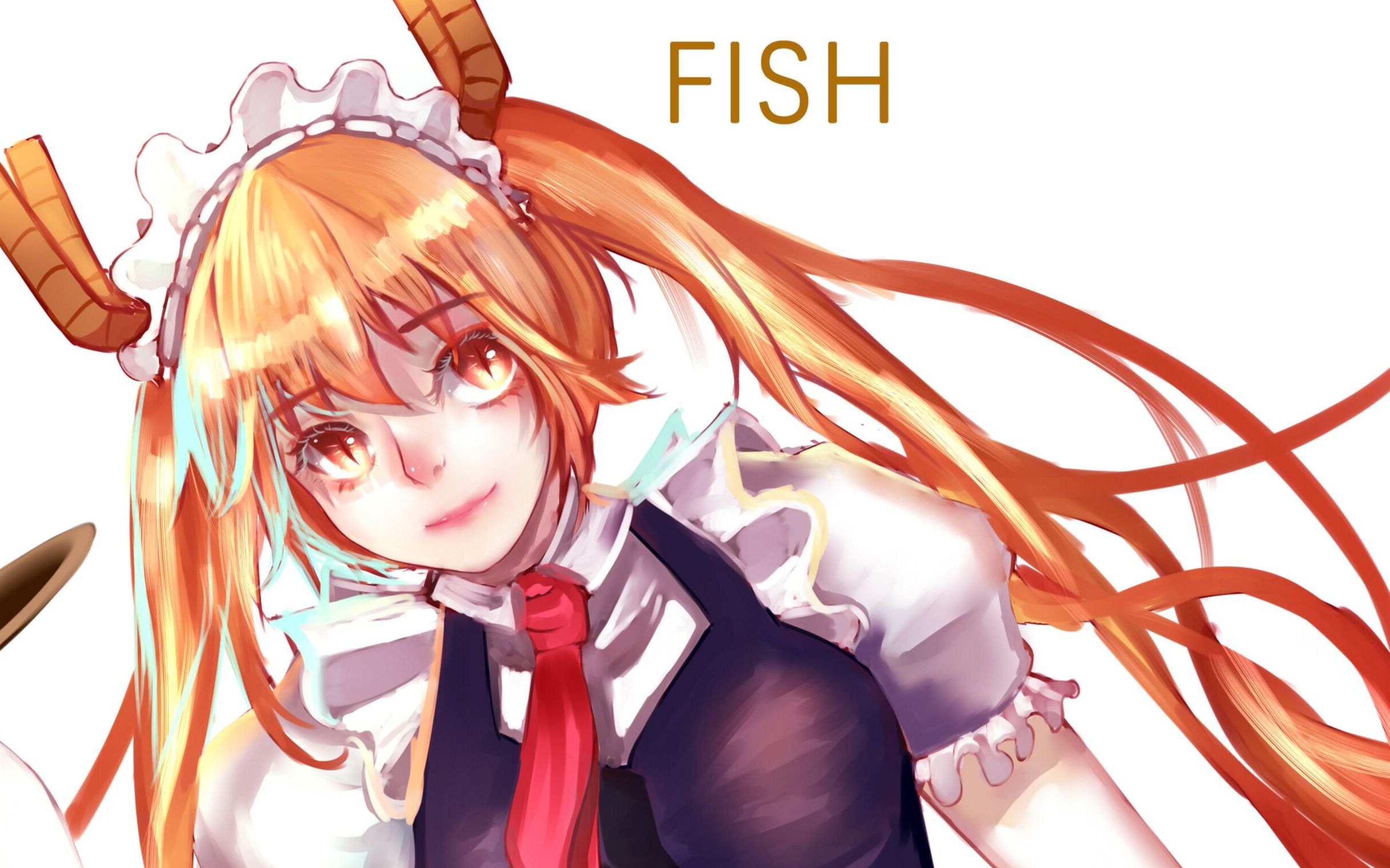 【板绘过程】小林家的龙女仆——托尔