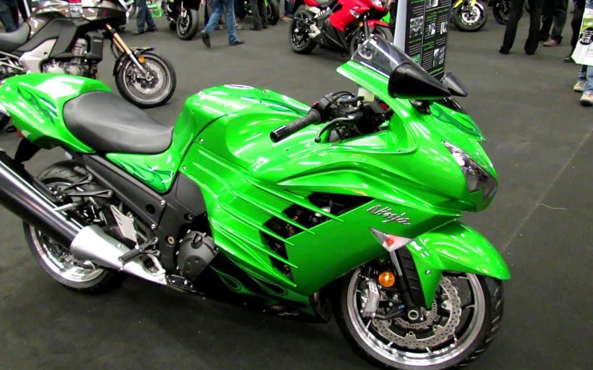 2012年川崎忍者zx-14r在2012年蒙特利尔摩托车展-蒙特里亚摩托车沙龙