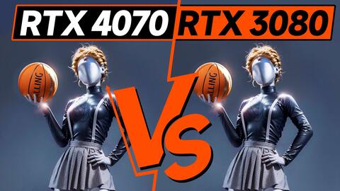 RTX 4070 RTX 3080 2K