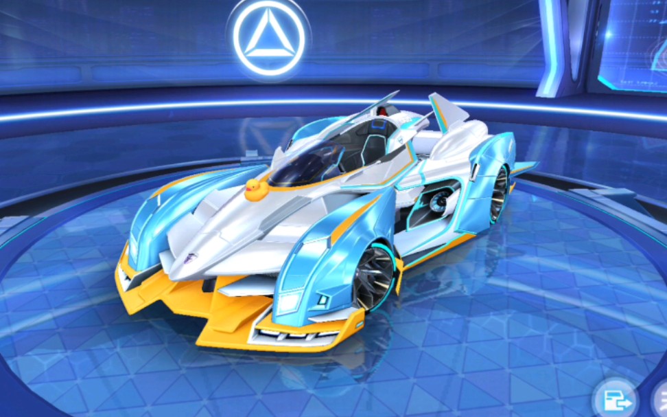 【qq飞车手游】逐星者皮肤盛夏外观大曝光,模型外观抢先预览,夏天的