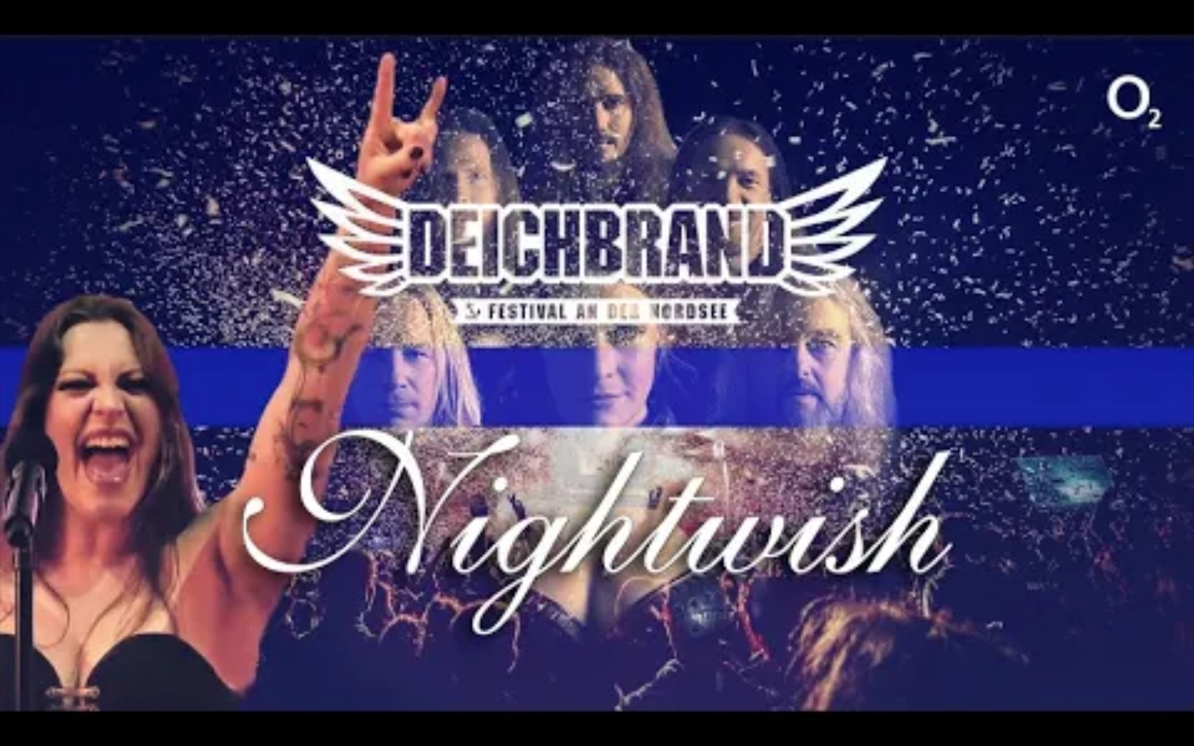 [图]【NW夜愿】夜愿德国迪克布莱德露天音乐节演唱会现场｜Nightwish Live in Deichbrand Festiva 2022｜＃24.07.2022