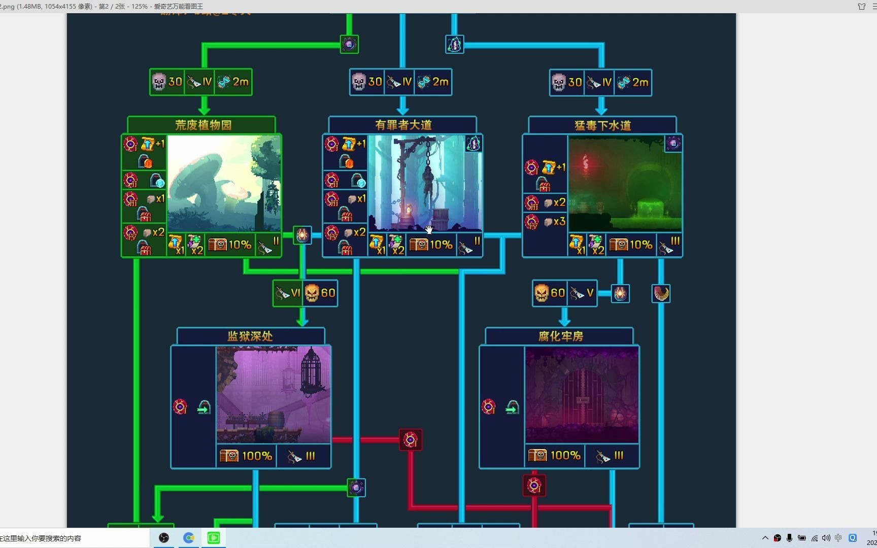 死亡细胞1.6版本路线图图片