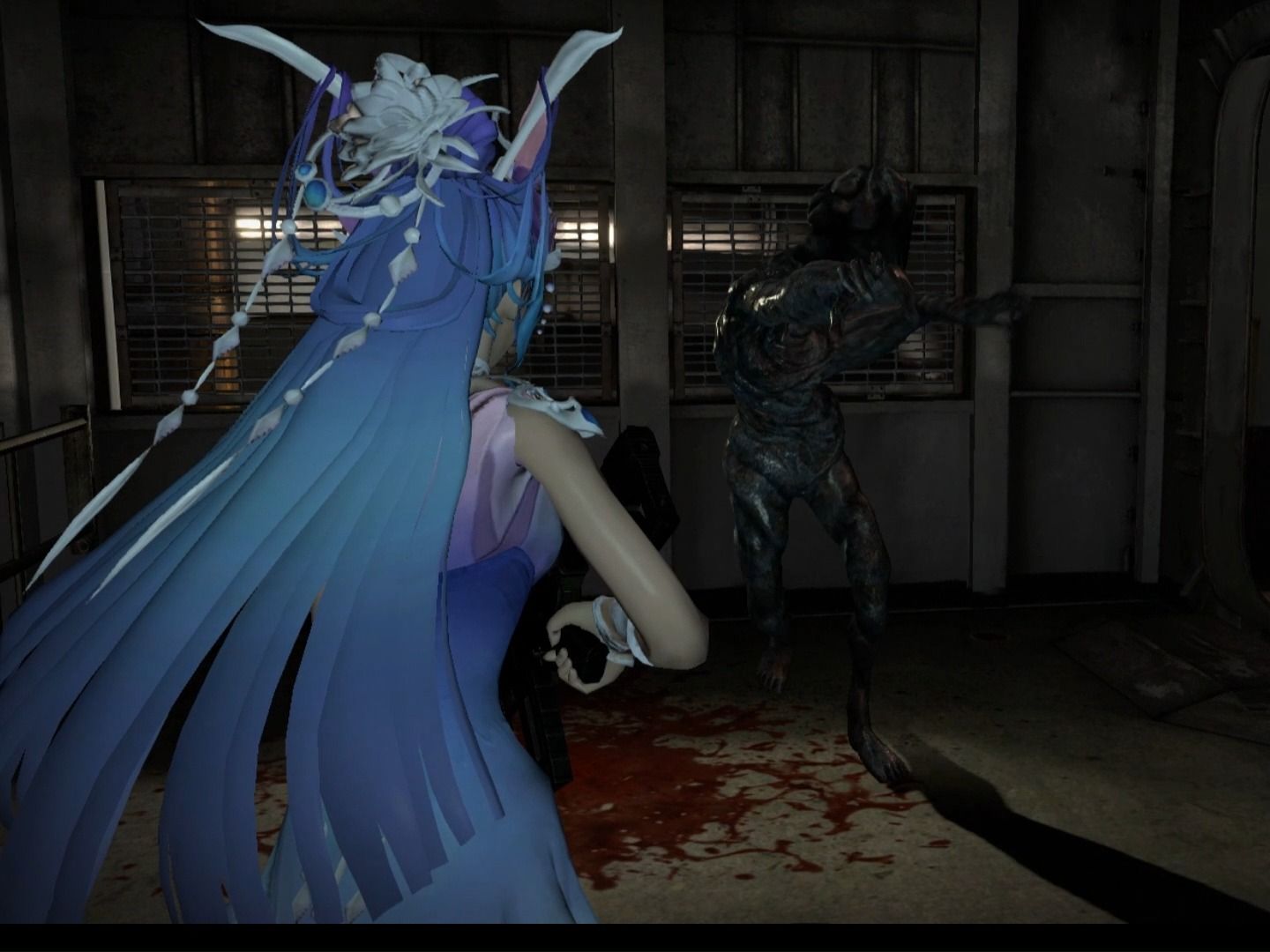 生化危机6幻阙歌与水蛭练习一闪