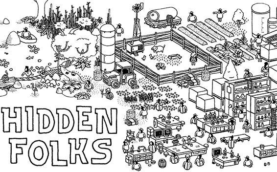 [图]【隐藏的人】预告片(Hidden Folks - Official Trailer)