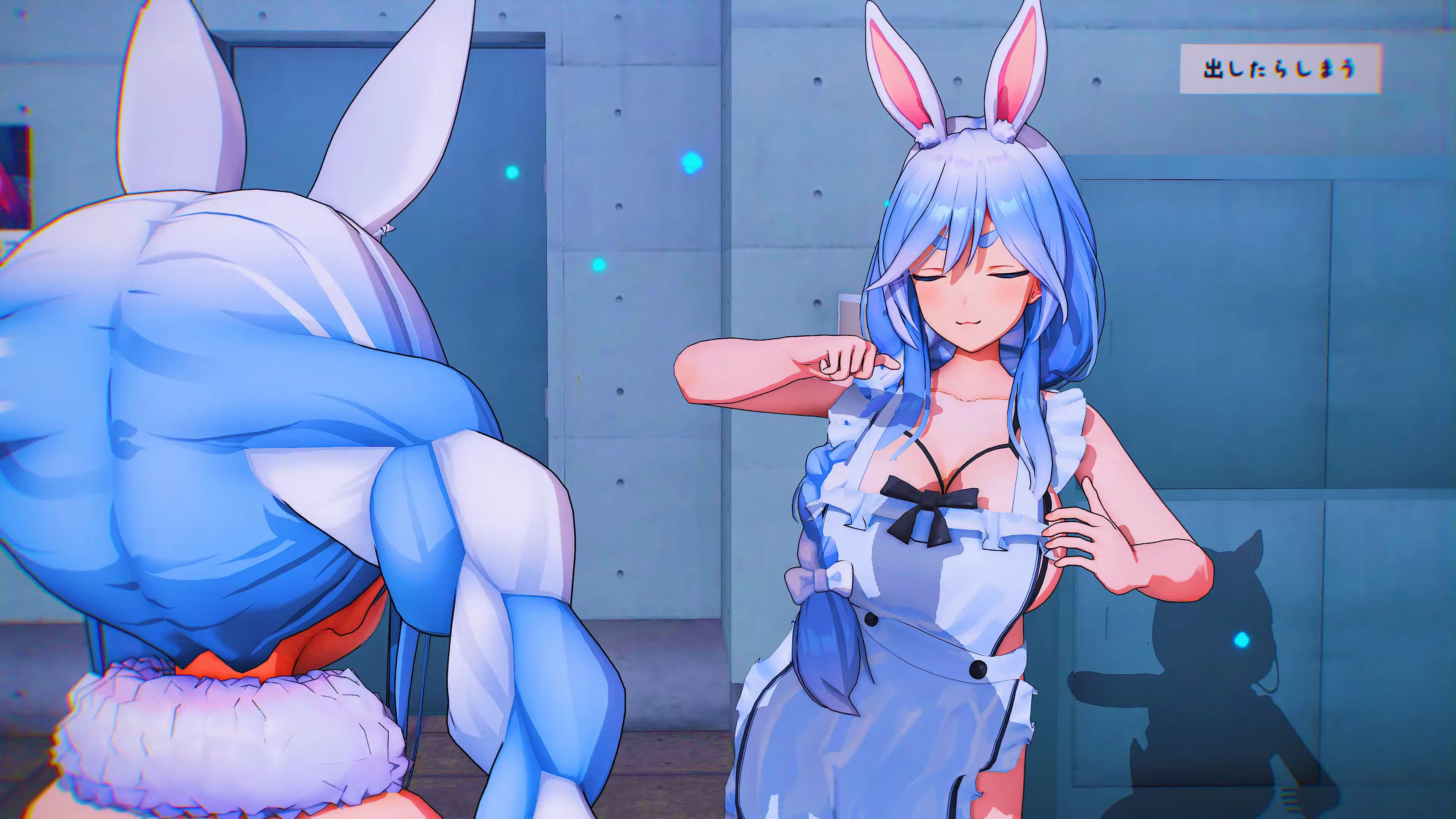 【mmd hololive 4k_60fps】《兔田佩克拉 佩克拉妈妈》~《鹿乃子乃子