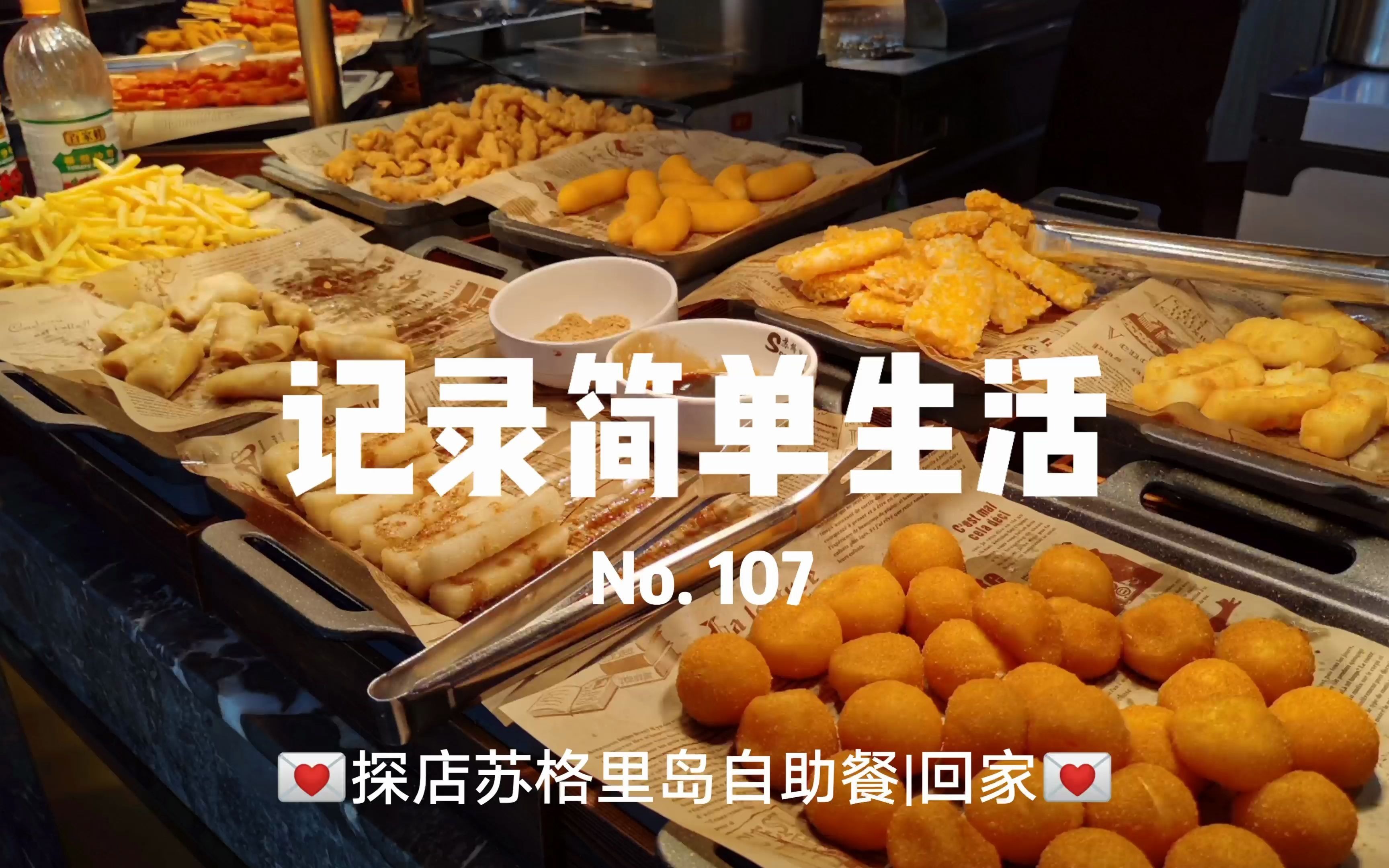 Vlog107|探店苏格里岛自助餐|回家哔哩哔哩bilibili