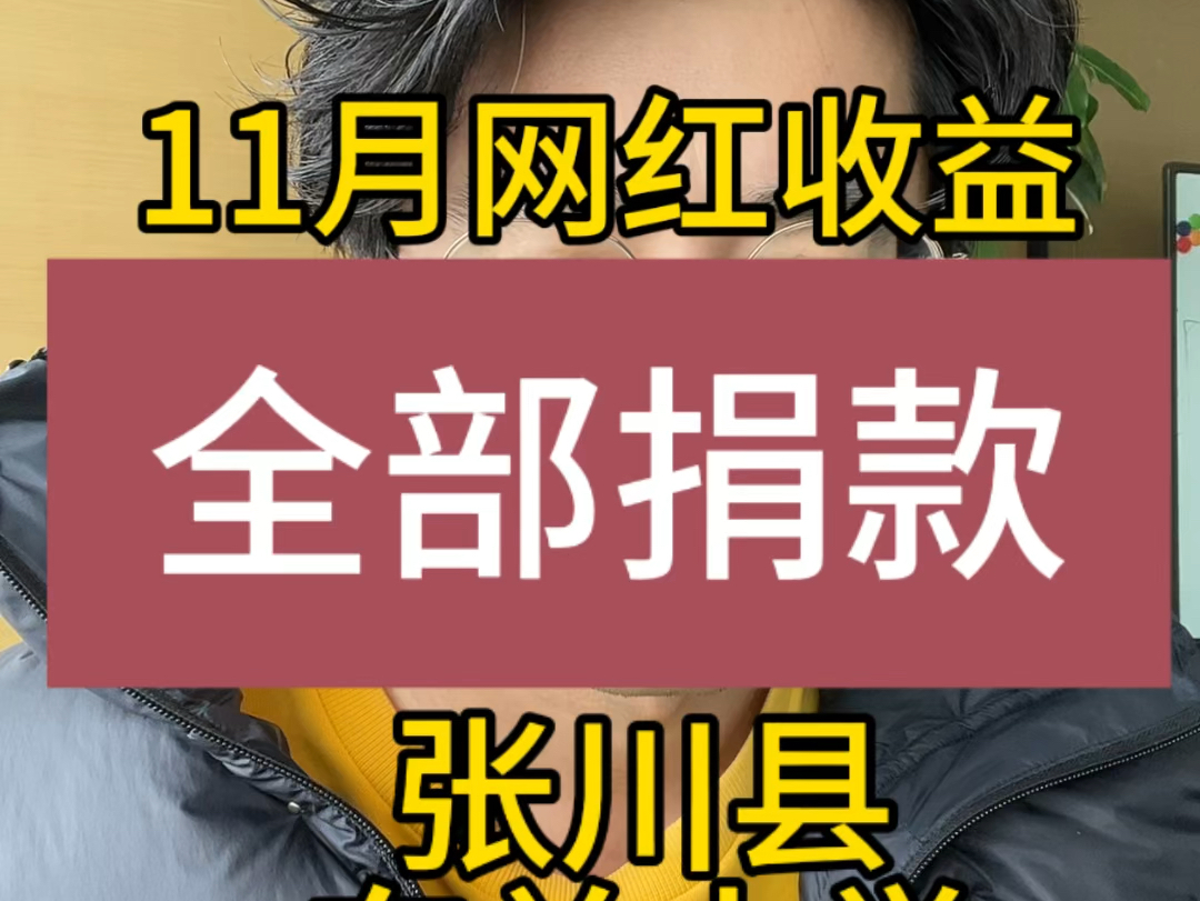 11月网红收益已全部捐款 A股哔哩哔哩bilibili